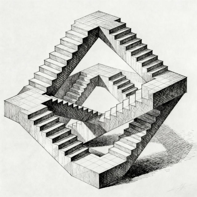 Illusions Drawings - AI Generated Art gallery