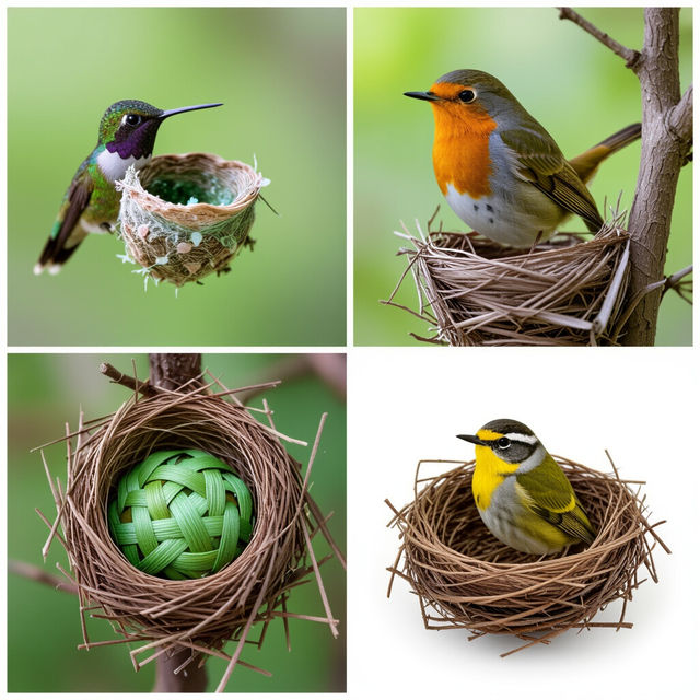 Different Types of Birds Nests gallery