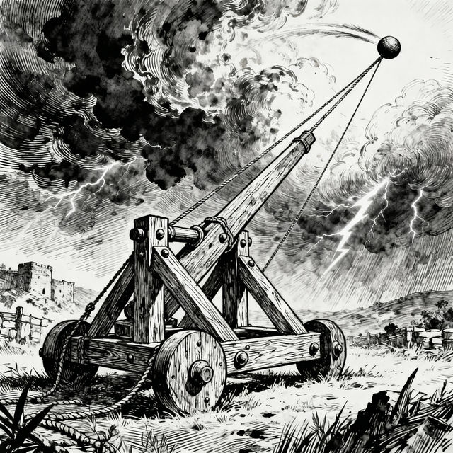 Catapult Drawings - AI Generated gallery