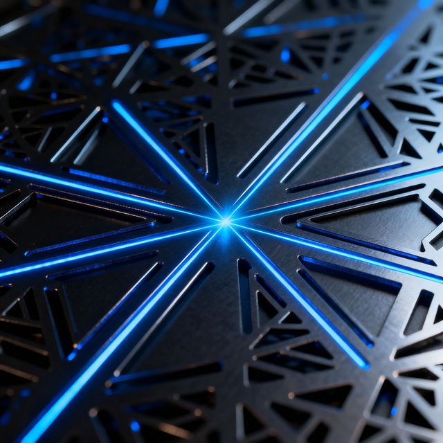 Laser Drawing Art - Created With AI gallery