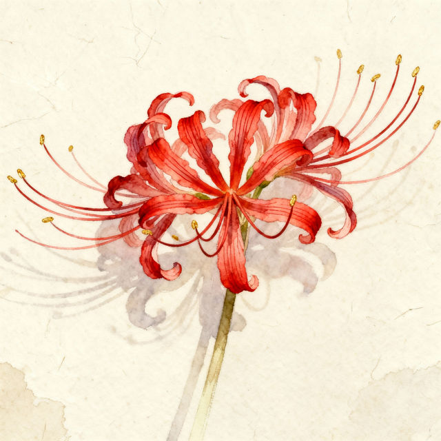 Red Spider Lily Drawings gallery