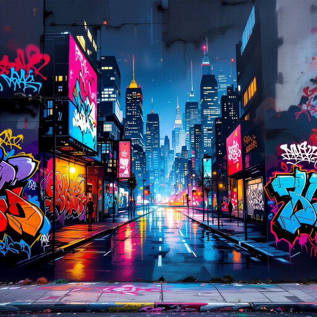 Urban Art - Created With AI gallery