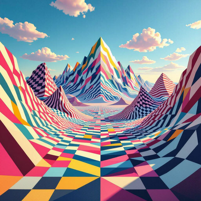 Easy Optical Illusion Art gallery