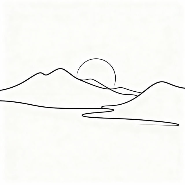 Simple Hand Drawing - AI Generated gallery