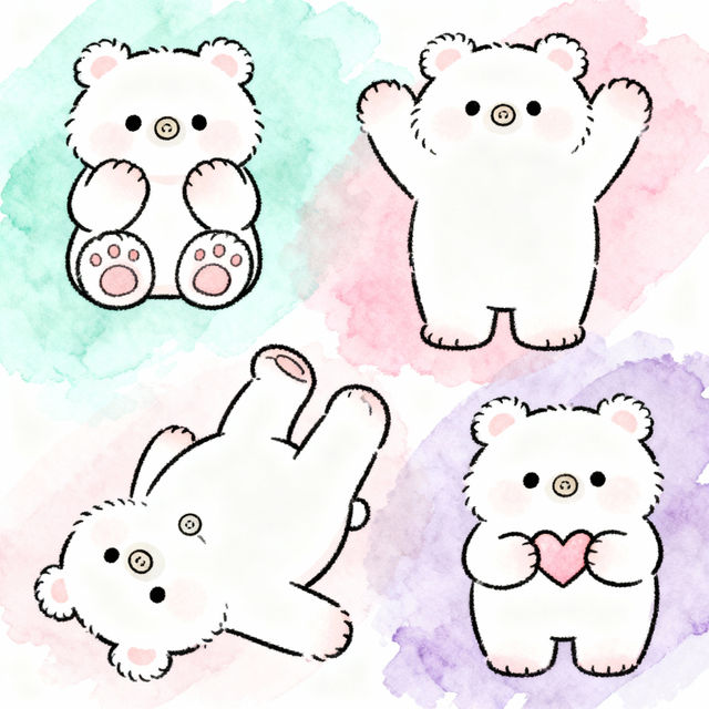 Bear Drawing Easy Cute gallery