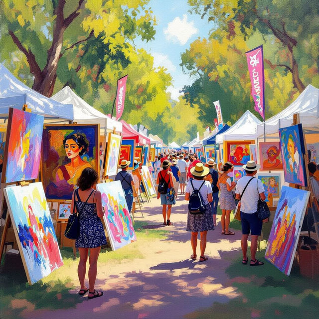 Melbourne Art Festival - AI Art gallery