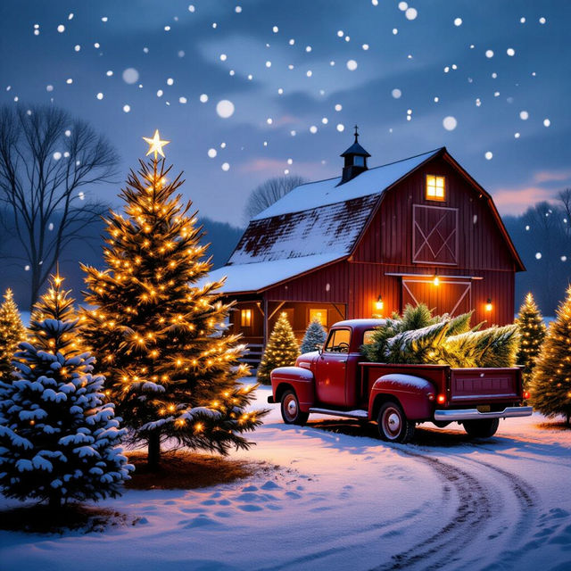 Christmas Tree Farm Pictures - Made With AI gallery