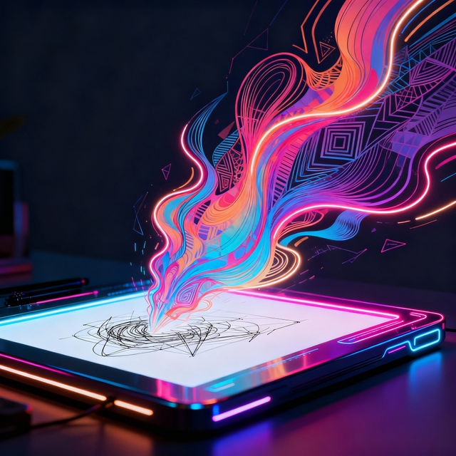 Digital Drawing Board Art gallery