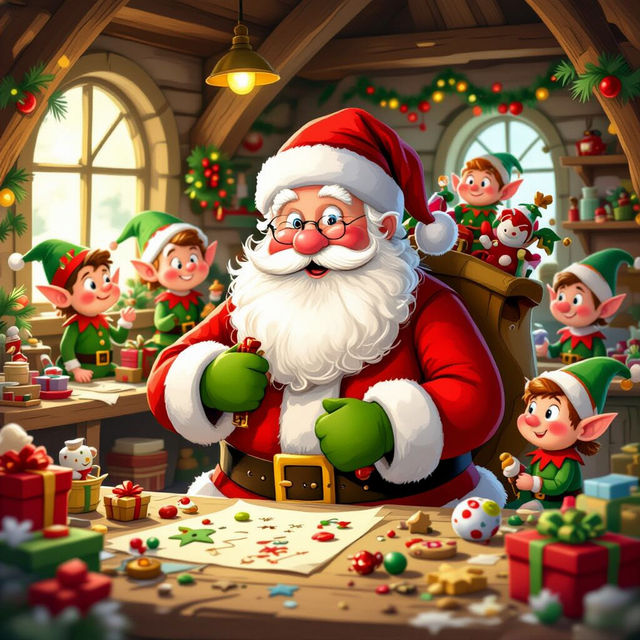 Santa Art - Made With AI gallery