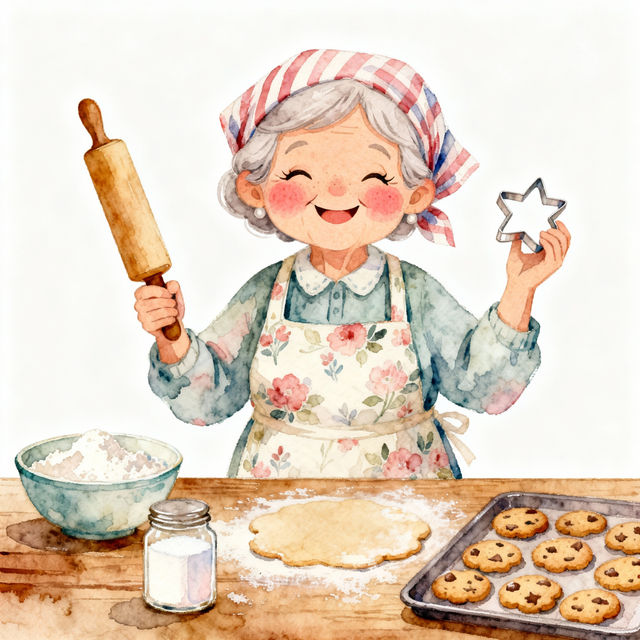 Grandma Clip Art - Made With AI gallery