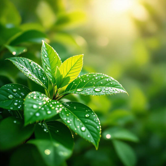 Green Leaves Wallpaper gallery