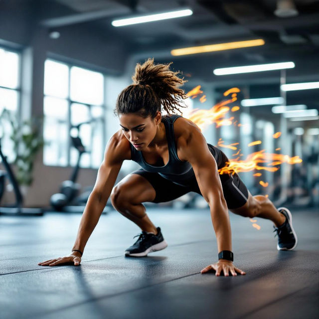 Burpees Exercise Images gallery