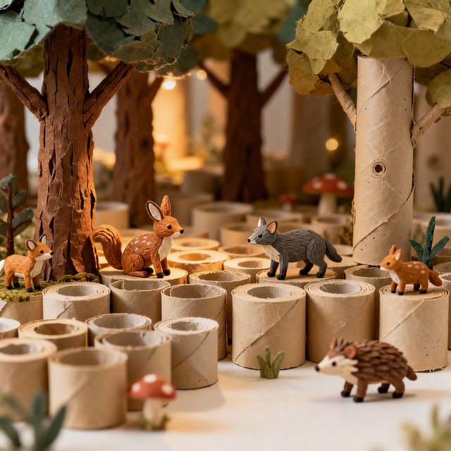 Toilet Paper Roll Art - Creative Ideas gallery