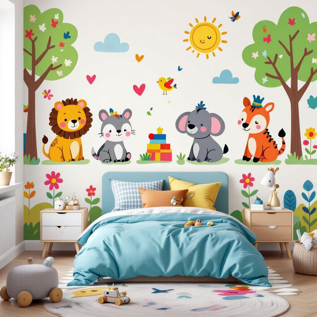 Peel And Stick Wallpaper for Kids gallery