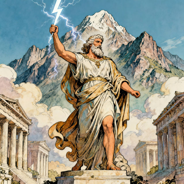 Zeus Drawings gallery