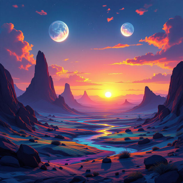 Horizon Drawings - AI Generated Art gallery