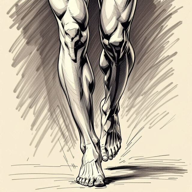 AI Drawing Legs gallery