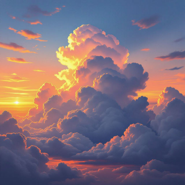 Realistic Cloud Drawings - Made With AI gallery
