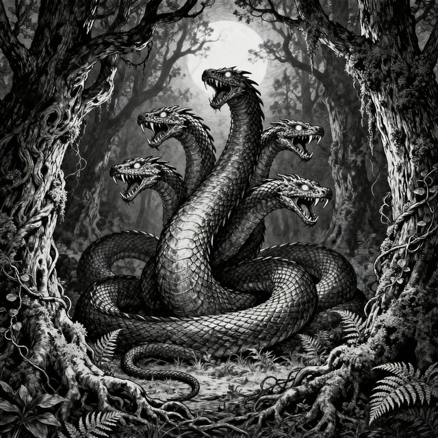 Hydra Drawing - AI Generated Art gallery