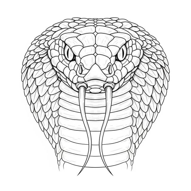AI Snake Head Drawings Gallery gallery