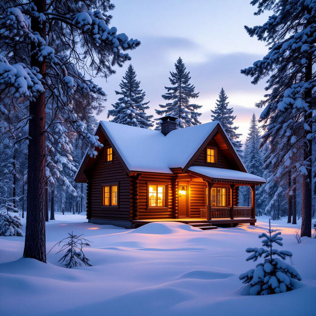 Pictures of Cabins - AI Generated gallery