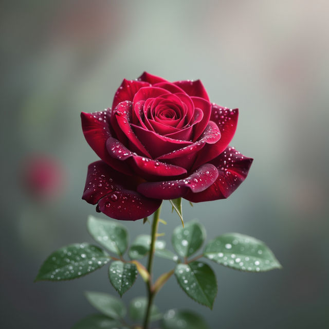 Red Rose Images - Generated by AI gallery