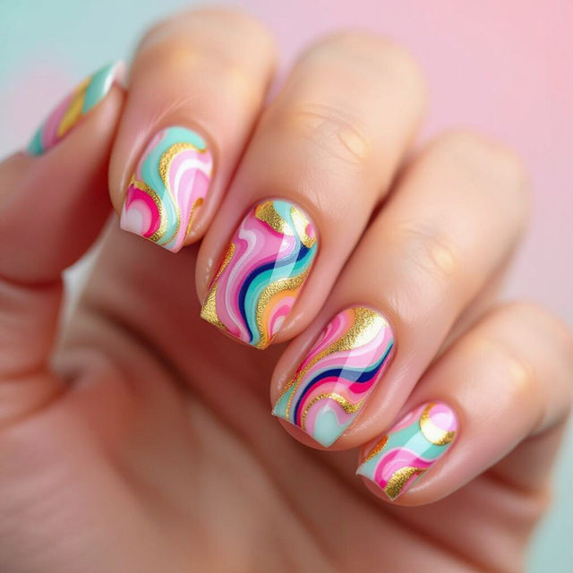 Short Nail Art Designs gallery