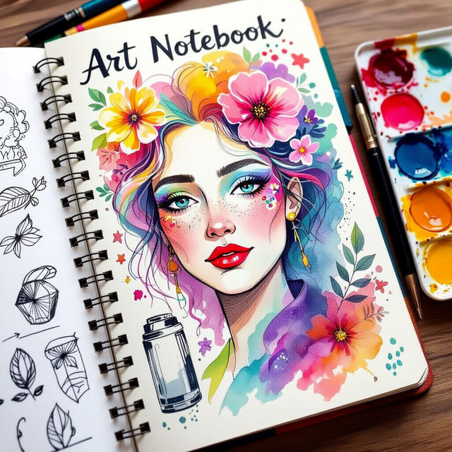 Art Notebook Ideas gallery