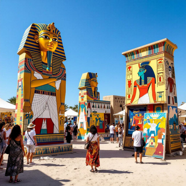 Alexandria Art Festival AI Art gallery