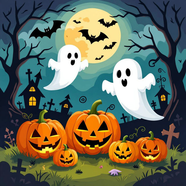 Halloween Art Projects - Made With AI gallery
