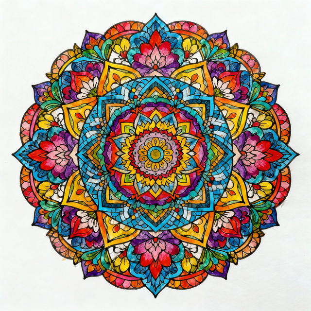 Mandala Drawings - Made With AI gallery