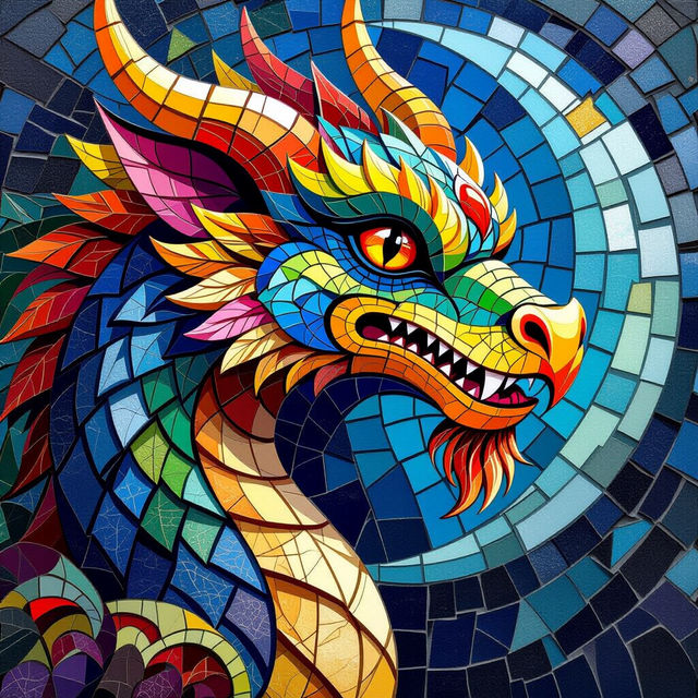 What Is Mosaic Art? - Made With AI gallery