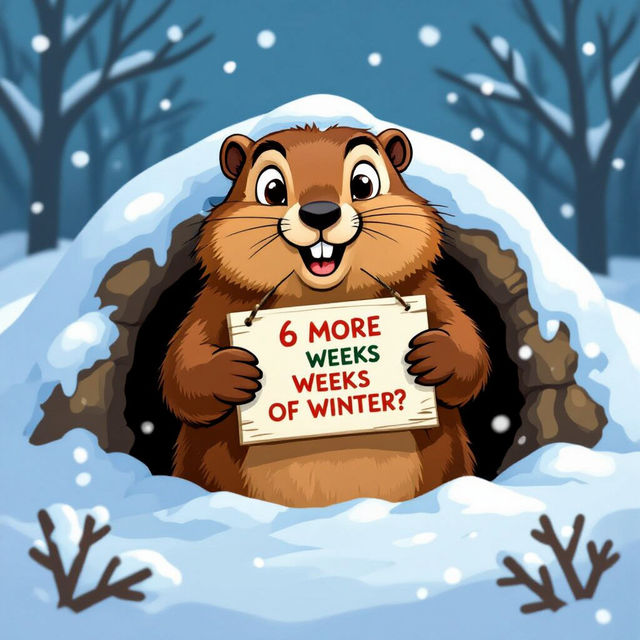 Groundhog Day Pictures - Created with AI gallery