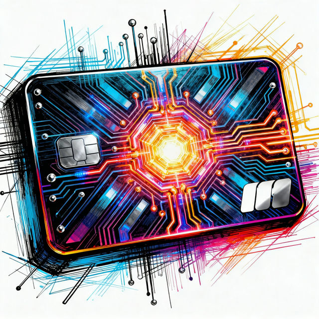 Credit Card Drawings - AI Generated Art gallery