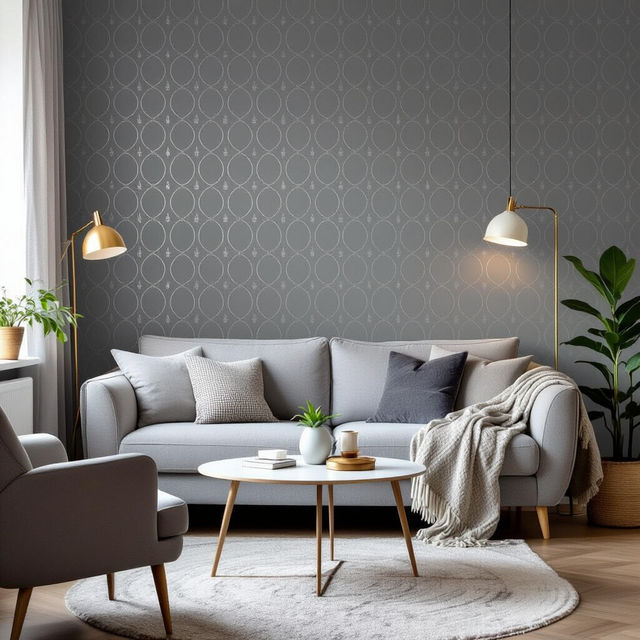 Grey Peel and Stick Wallpaper gallery