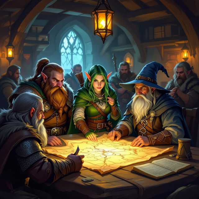 Dnd AI Character Art gallery