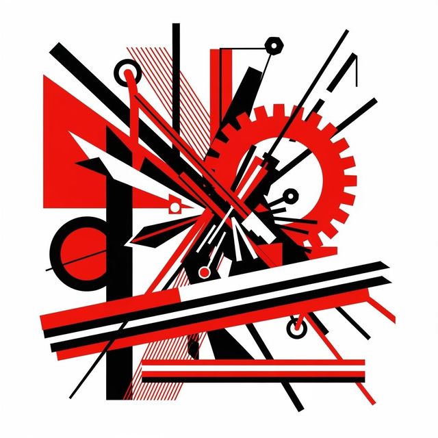 Explore Constructivism Art Generated by AI gallery