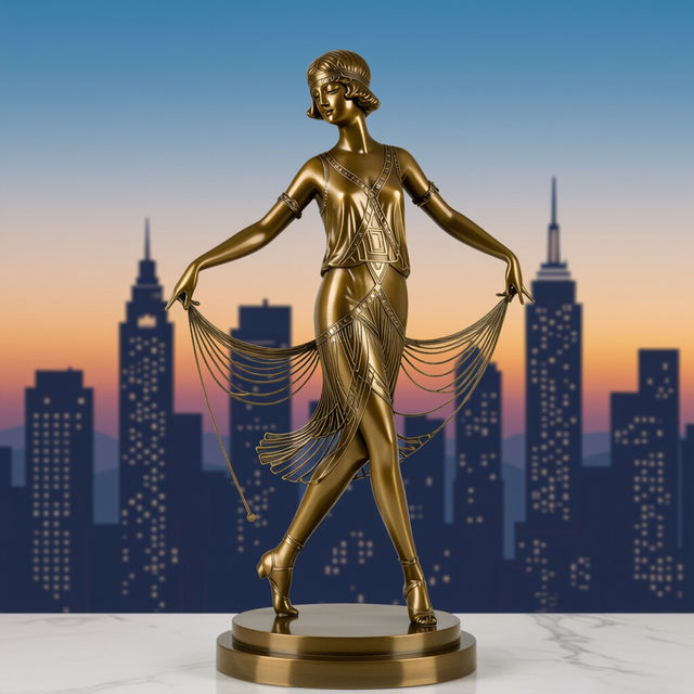 Art Deco Statue Art gallery