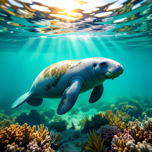 Manatee Wallpapers - Made With AI gallery