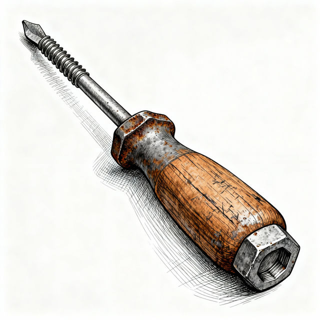 Screwdriver Drawings - AI Generated gallery
