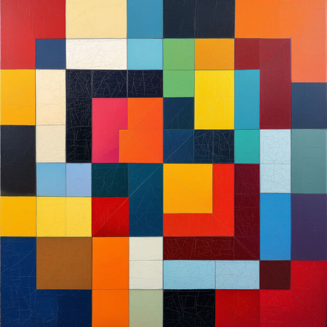 Rectangle Art - AI Generated gallery