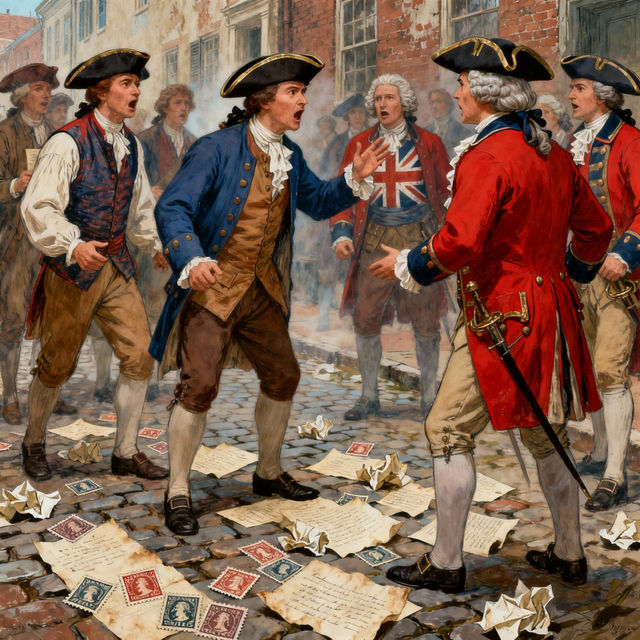 The Stamp Act Drawing gallery