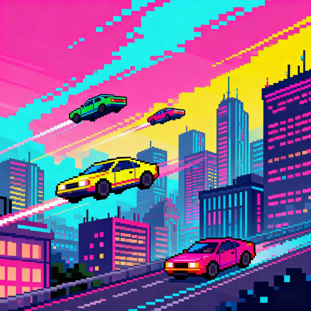 8 Bit Images - Made With AI gallery