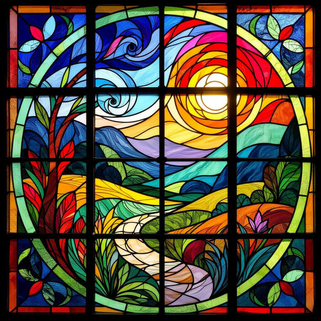 Window Art - Created with AI gallery