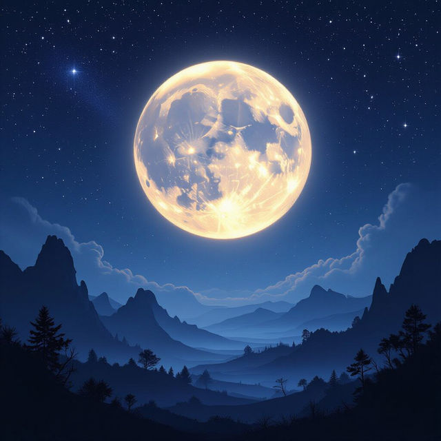 Moon Wallpaper - AI Generated gallery