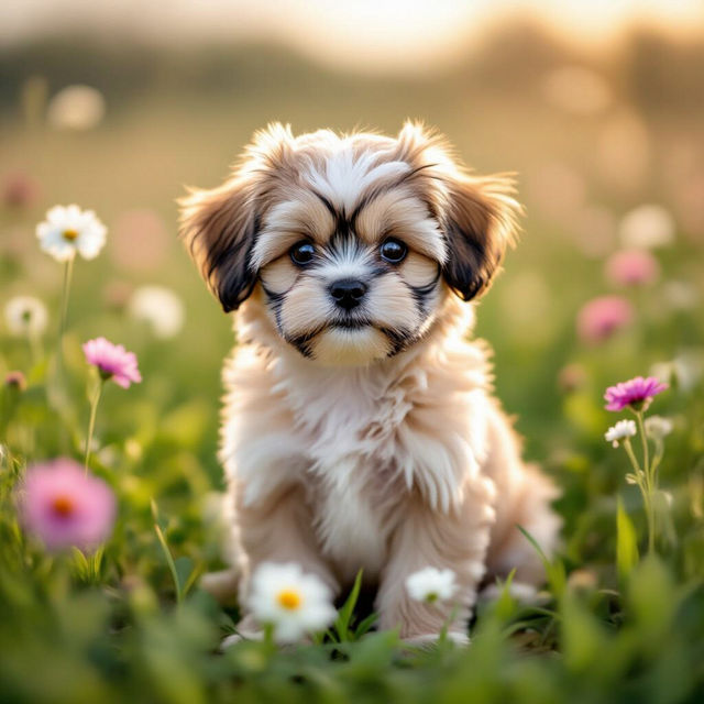 Shih Tzu Images - Adorable AI Creations gallery