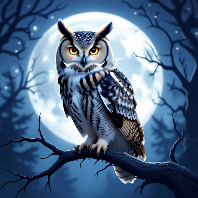 Owl Wallpaper - Made With AI gallery