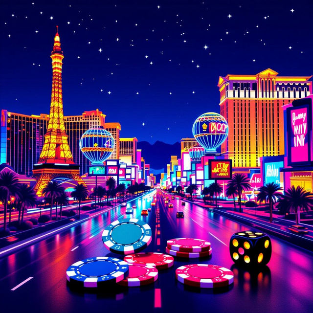 Las Vegas Wallpapers - Made With AI gallery