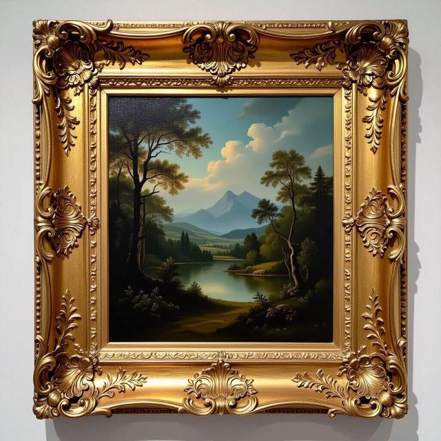 Frames For Canvas Art - AI Generated gallery