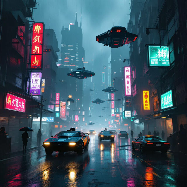 Blade Runner Wallpapers - AI Generated gallery